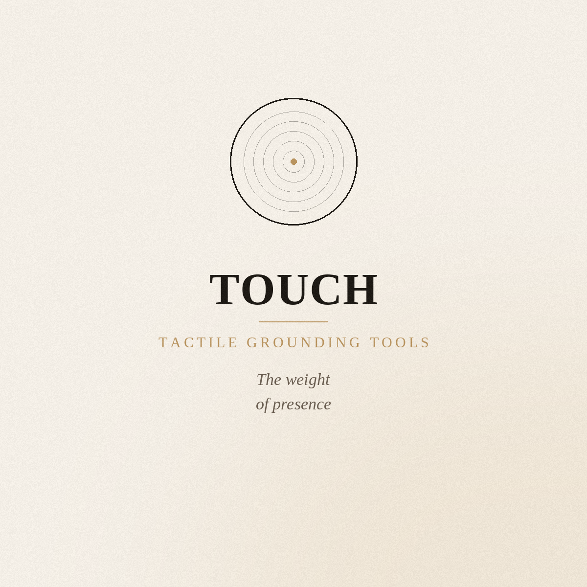 Touch — Objects for the Hand & Eye